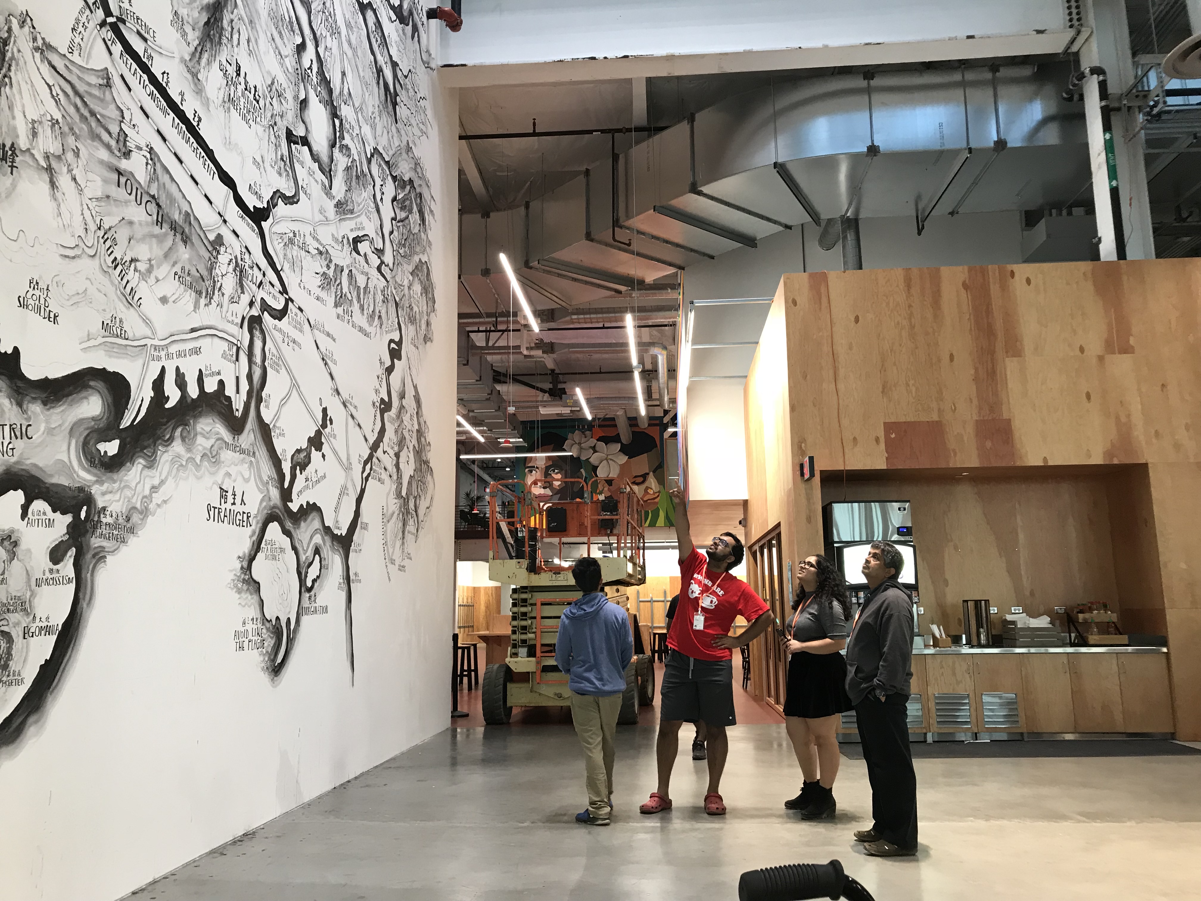 《社会关系地图》壁画 图像 3
